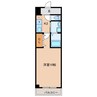 プチメゾン元浜館 1Kの間取り
