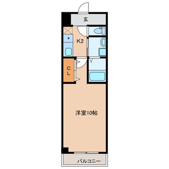 間取図 プチメゾン元浜館
