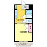 マンションストークⅦ 1DKの間取り