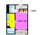 エミネンス(大蒲) 1Kの間取り