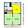ＰＡＮＳＥ２ 2DKの間取り