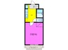 ＭＡＩＳＯＮ　ＳＫＹＨＡＷＫ 1Kの間取り