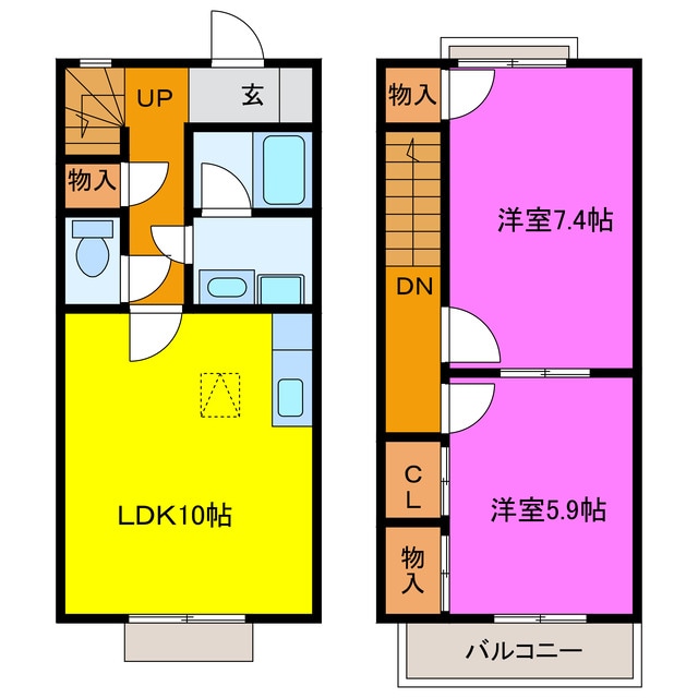 間取り図 サンパティークⅡ
