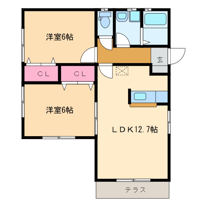 間取図 グランツⅠ・Ⅱ