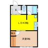 サーラスハマA・B・C・D・E 1LDKの間取り