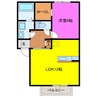 アリステージＣ 1LDKの間取り