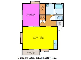間取図 コーポシオンＡ・Ｂ