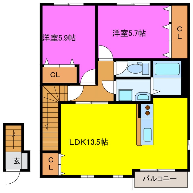 間取り図 グリーンベル