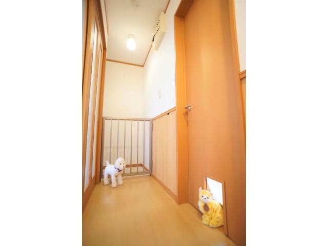 ペット柵、通りぬけドアあり♪ グリーンベル
