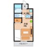 ネクステージⅢ 1Rの間取り