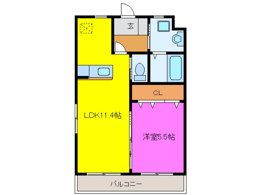 間取図 シュッド・エコール