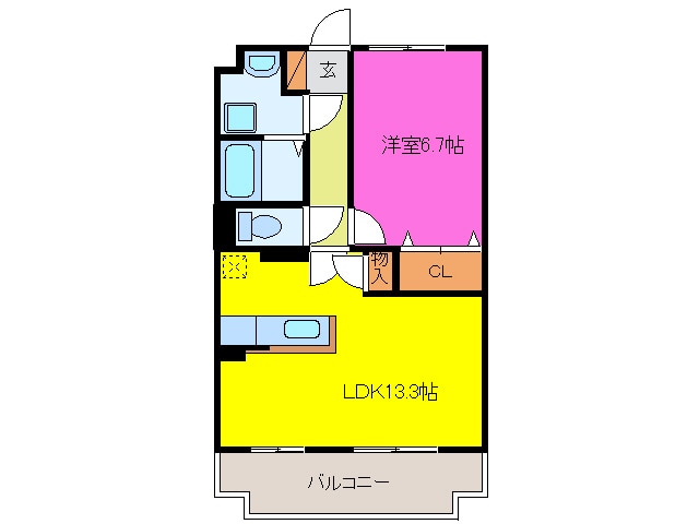 間取り図 BELL WIN
