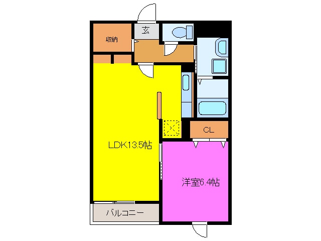 間取り図 ヒルズ桜坂