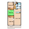 ロイヤルクレスト上島 3LDKの間取り