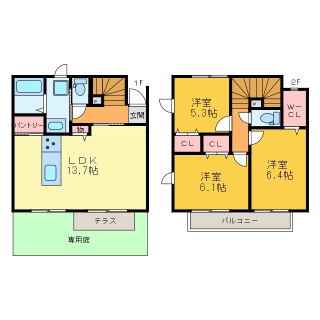 間取り図 ガーデンハウスGEN D