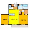Ｗｉｎ’ｓ　ＧａｒｄｅｎＢ 2LDKの間取り