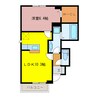 Glicina 1LDKの間取り