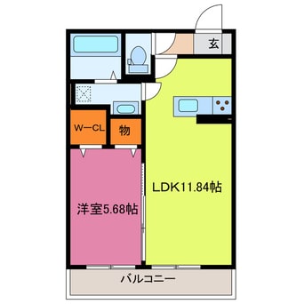 間取図 サンリット宮竹