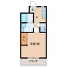 サニーパレス 1Kの間取り
