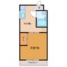 サニーパレス 1DKの間取り