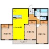 メゾン　ド　アン 3LDKの間取り
