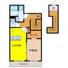 LOTUS中野町 1LDKの間取り