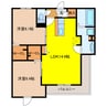 コスモ 2LDKの間取り
