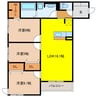 コスモ 3LDKの間取り