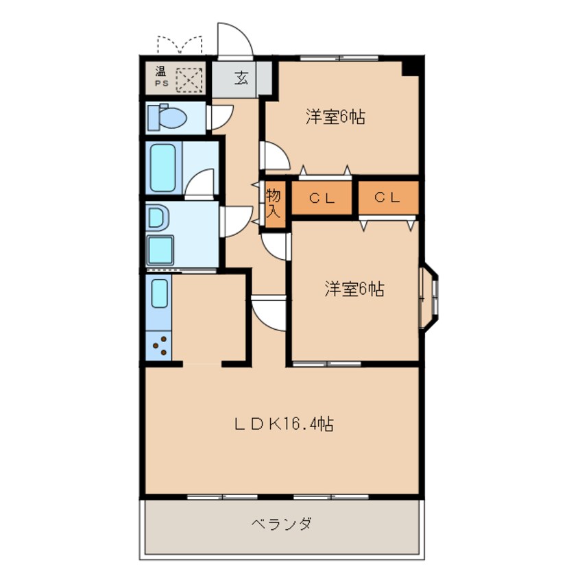 間取図 ヒルサイド露越