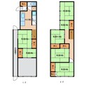 春日町貸家の間取図
