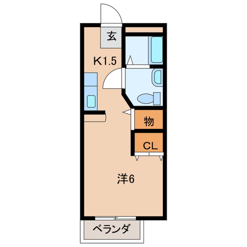 間取図 コーポグリーンヒル