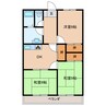 メゾンアムール 3DKの間取り