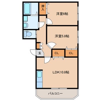 間取図 ブレインマンションあすか