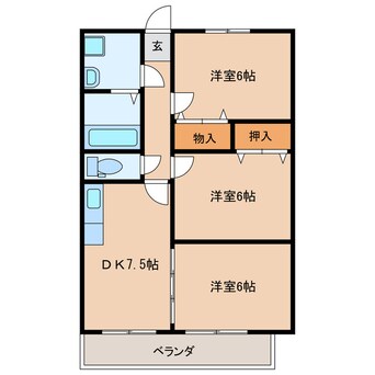 間取図 アフロディーテ