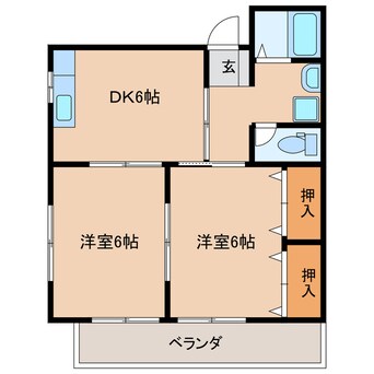 間取図 チムニイピアリ