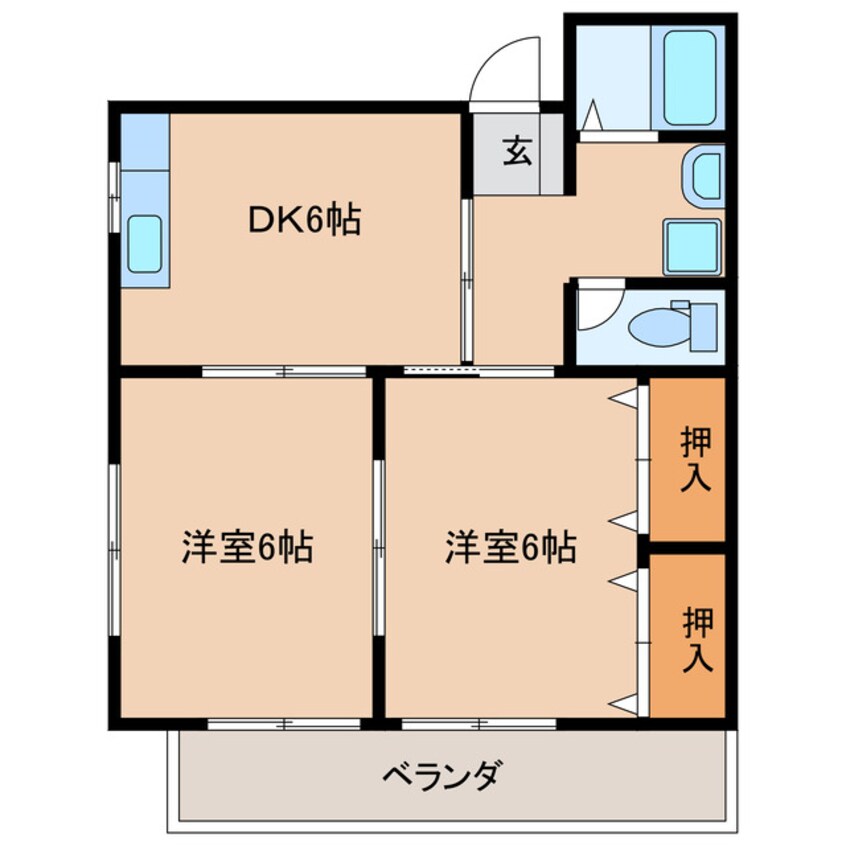 間取図 チムニイピアリ