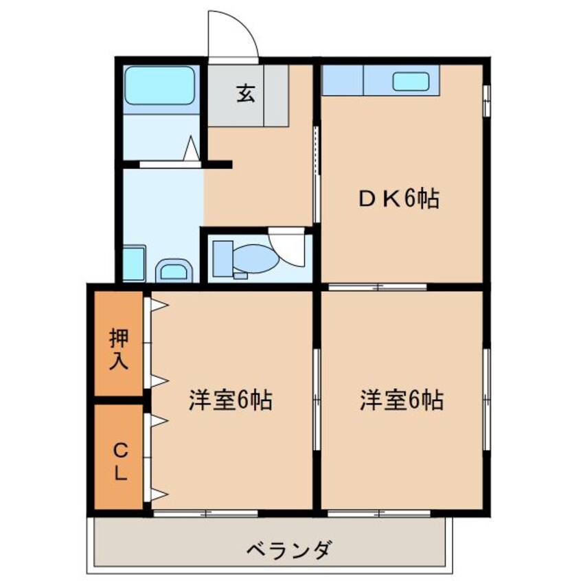 間取図 チムニイピアリ