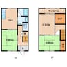 サンビレッジYAMAMOTO　E棟 3DK+Sの間取り