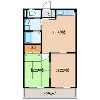 間取図 畑マンションⅡ