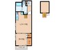 MAISON LUMIERE 1LDKの間取り