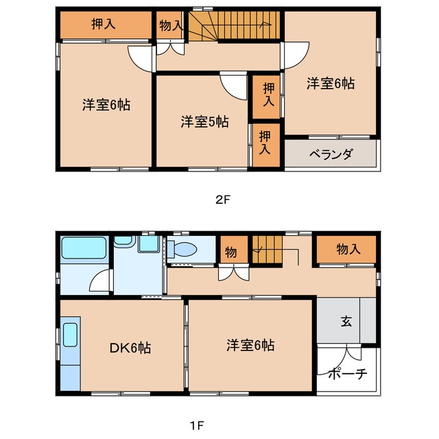 間取り図 ヤマトハウスC棟