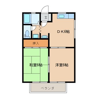 間取図 ハイツメルシー