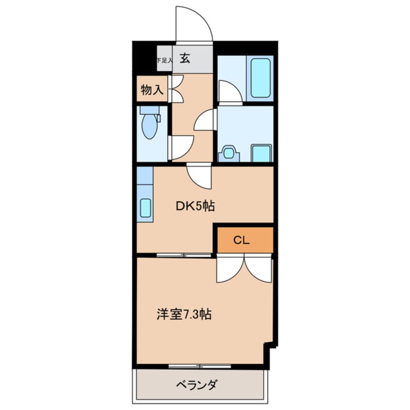 間取図 マンションウエストコート