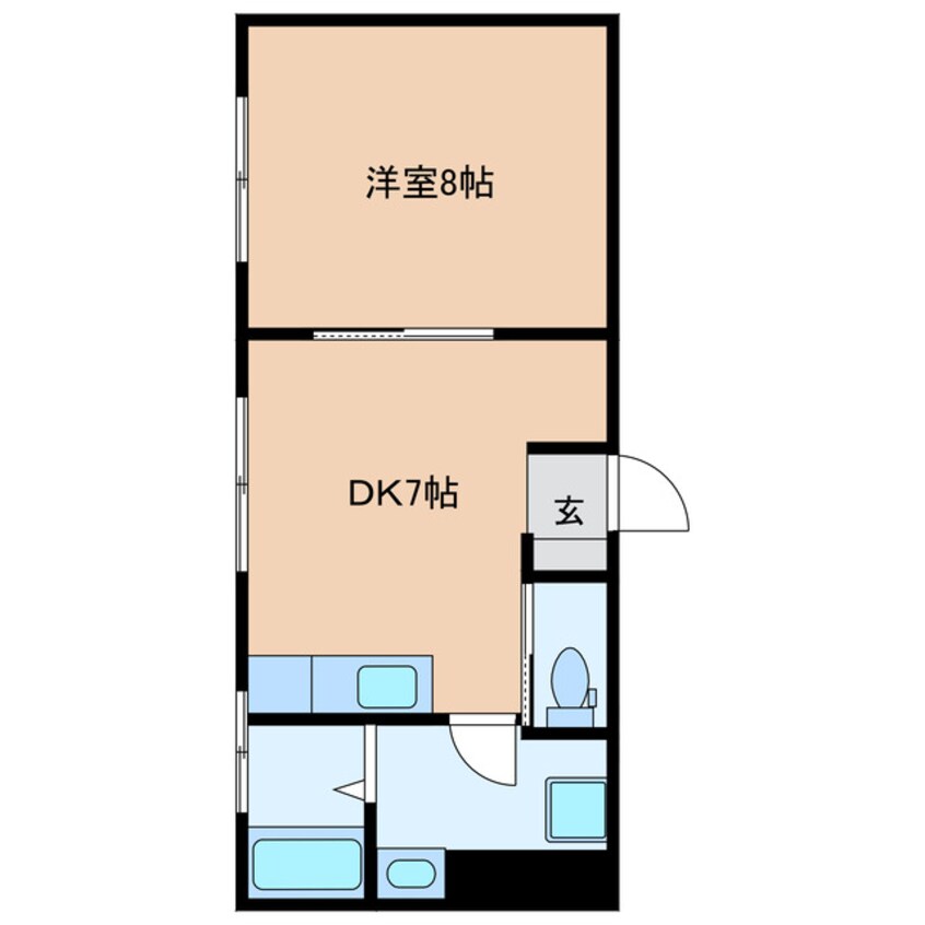 間取図 ビエナ下切