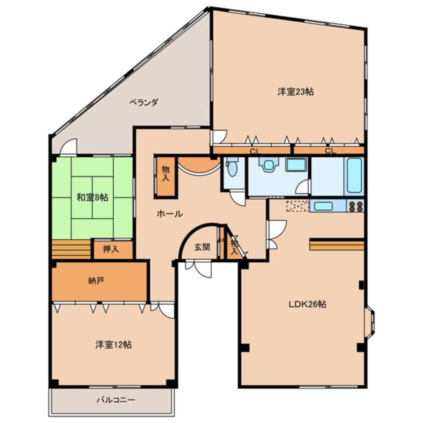 間取図 メゾンパーグ