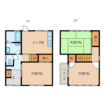 間取図 きらく荘