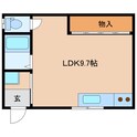 下野ハイツの間取図