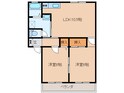 コーポ高千穂Ⅱの間取図