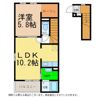 間取図 オリーブA・B