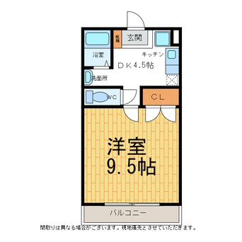 間取図 ハイランドマンション多田３号棟